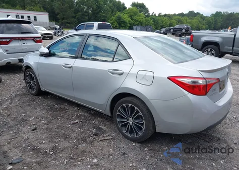 2014 Toyota Corolla S Plus из США, поврежденный, VIN 5YFBURHE2EP135642